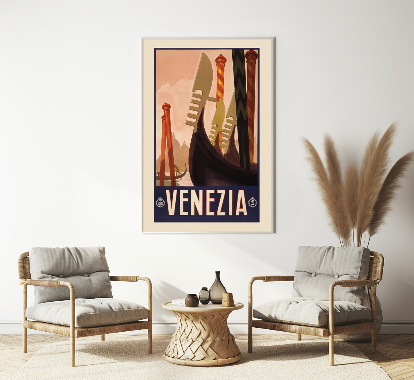 Venice, Italy vintage travel poster by unknown author, c. 1920.