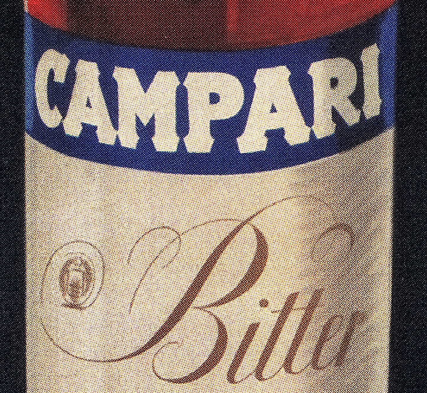 Campari aperativo liqueur vintage advertising poster by Marcello Nizzoli, 1926.