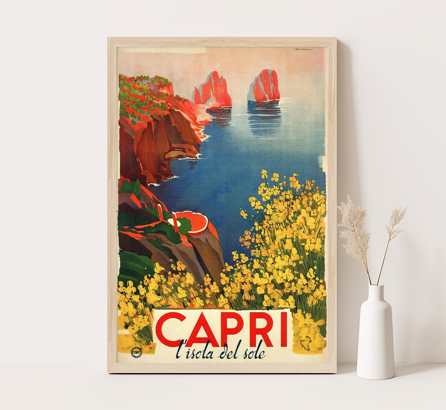 Italy travel posters