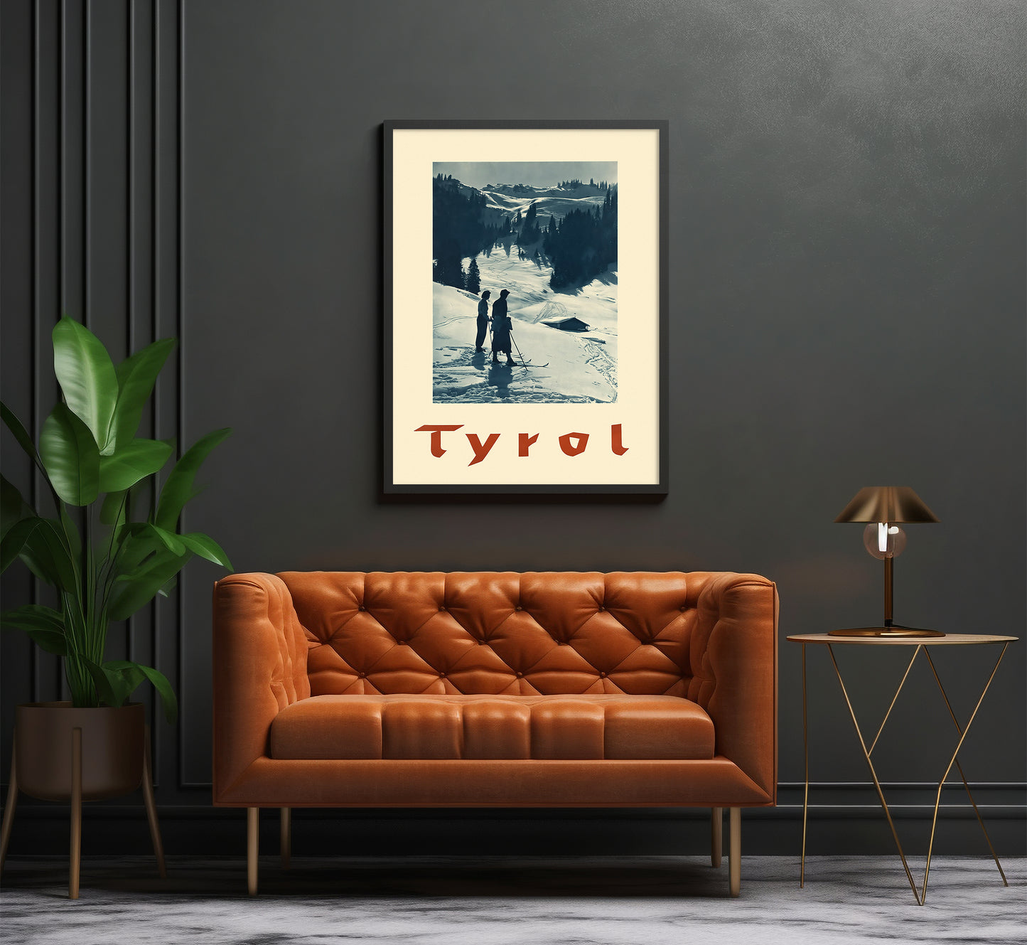 Tyrol, Motiv aus der Ferwall-Gruppe, Austria vintage travel poster Dr. Hanausek, 1910-1959.