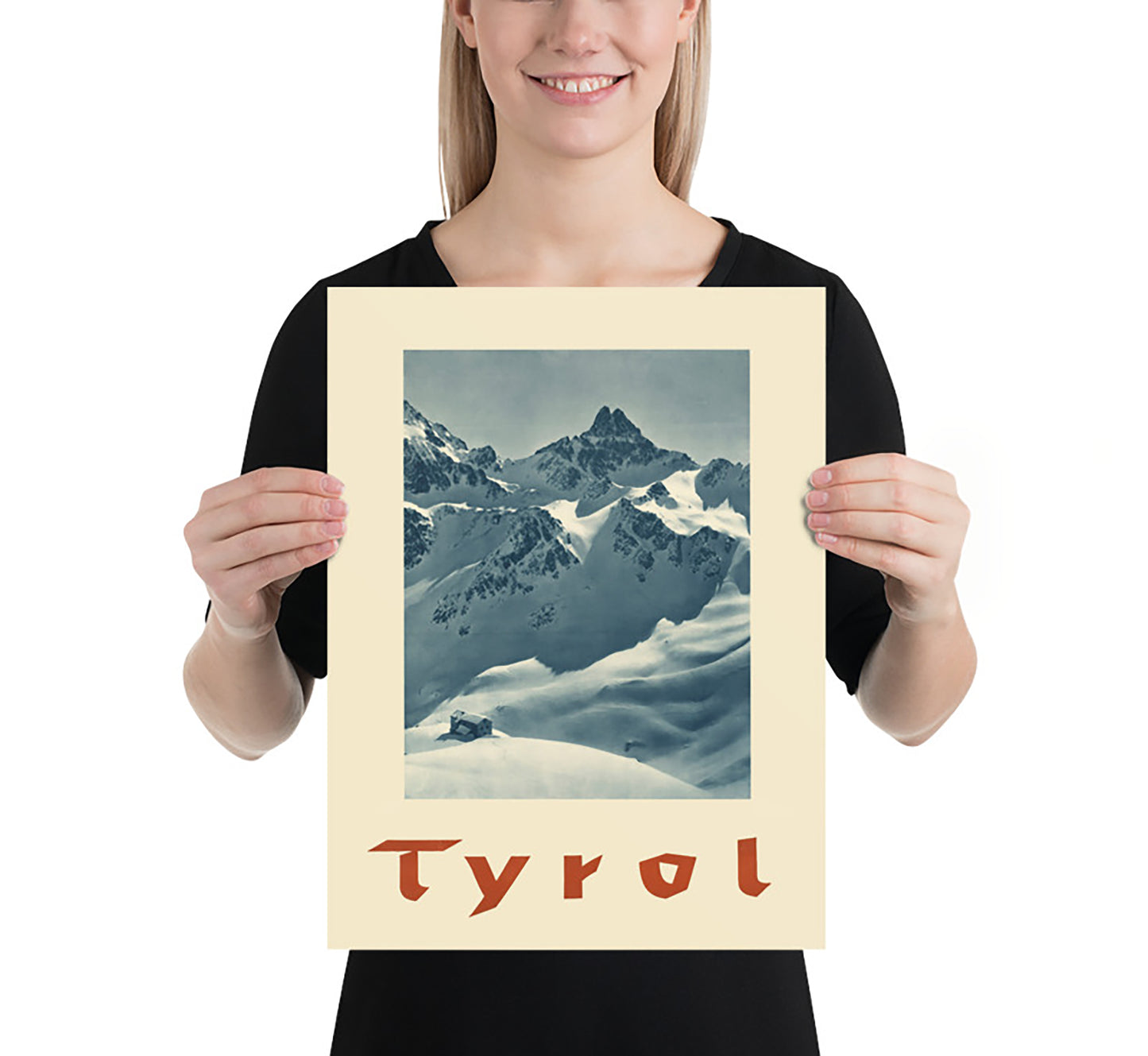 Tyrol, Am Arlberg, Austria vintage travel poster by Rübelt, 1910-1959.